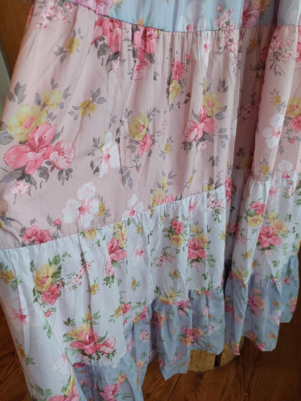 Jessakae Maxi Rose garden Dress, size L - Picture 6 of 9